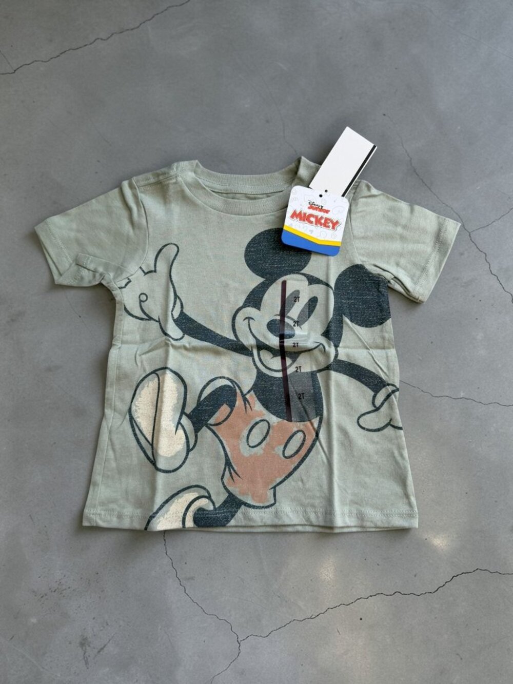 DISNEY Baby Mickey Mouse T Shirt Size 2T NEW NWT